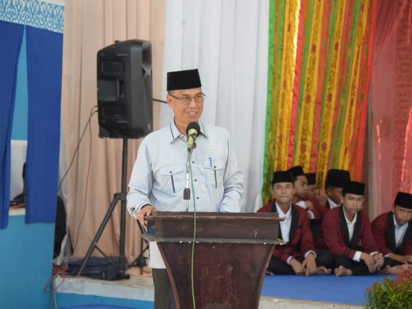 Hadiri Peringatan Maulid Nabi Muhammad SAW Ponpes Hubbulwathan Riau, Bupati Bengkalis Ajak Meneladani Kehidupan Rasulullah